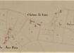 Plan cadastral de 1826. Plusieurs bâtiments ne sont pas encore démolis - © Archives départementales 71