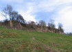 Le mur de soutènement de la terrasse du château - © Hervé Mouillebouche/CECAB